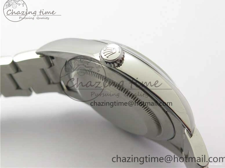 Best 39mm 114300 on A2824 UBF Bracelet Perpetual Edition SS Oyster White Dial 0204